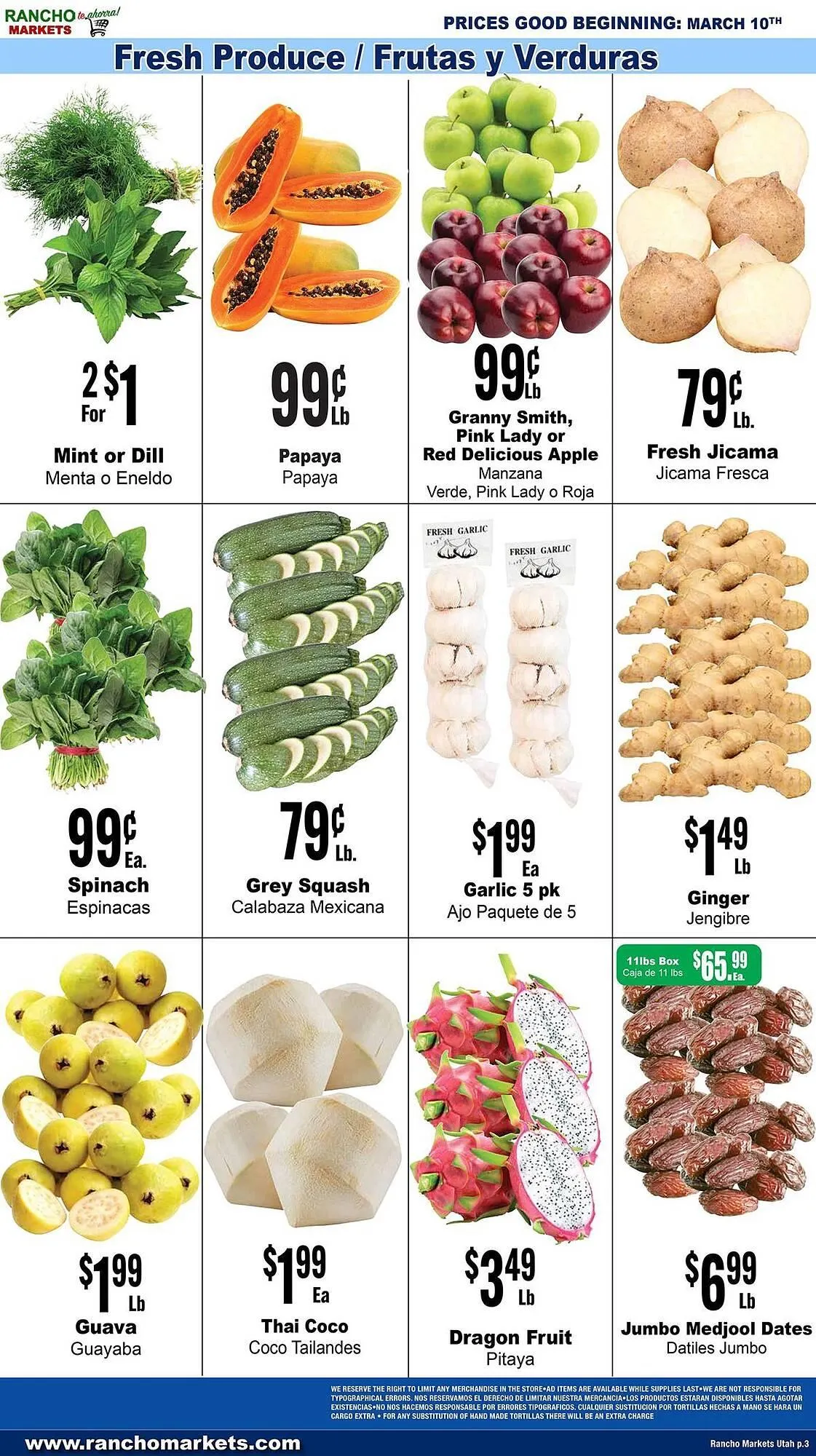 Weekly ad Rancho Markets weekly ad from March 10 to March 16 2026 - Page 3