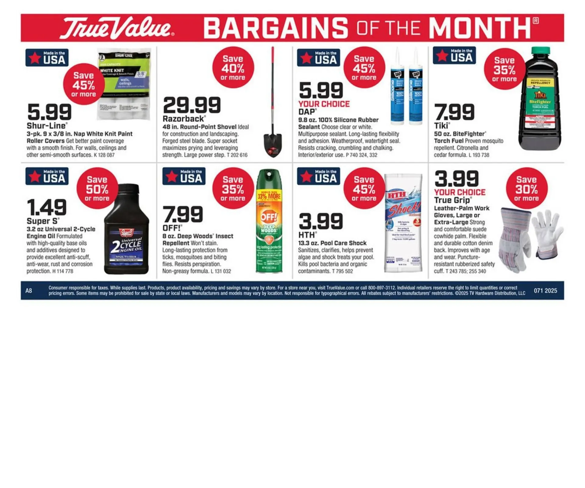 Weekly ad True Value Weekly Ad from June 27 to July 14 2025 - Page 8