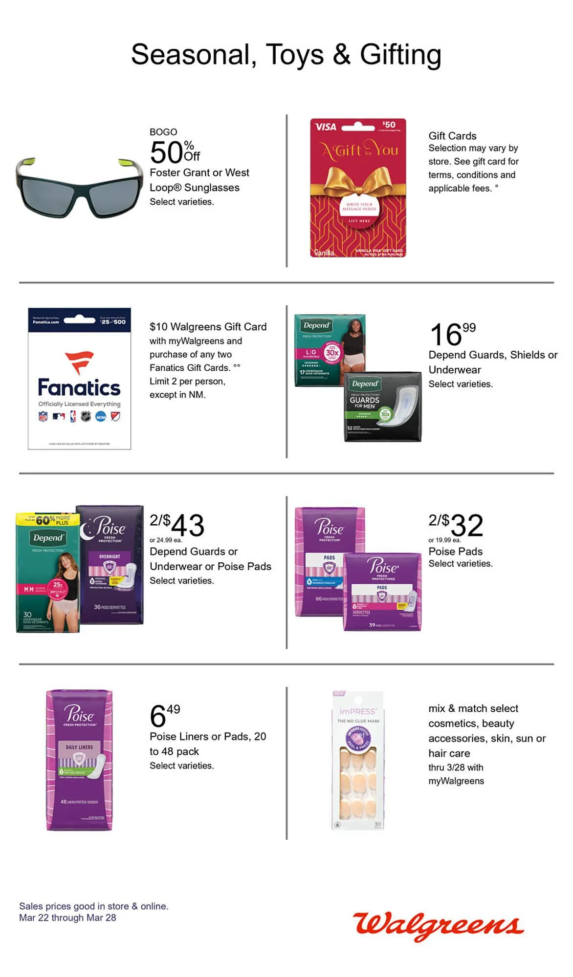 Weekly ad Walgreens weekly ad from March 22 to March 28 2026 - Page 47