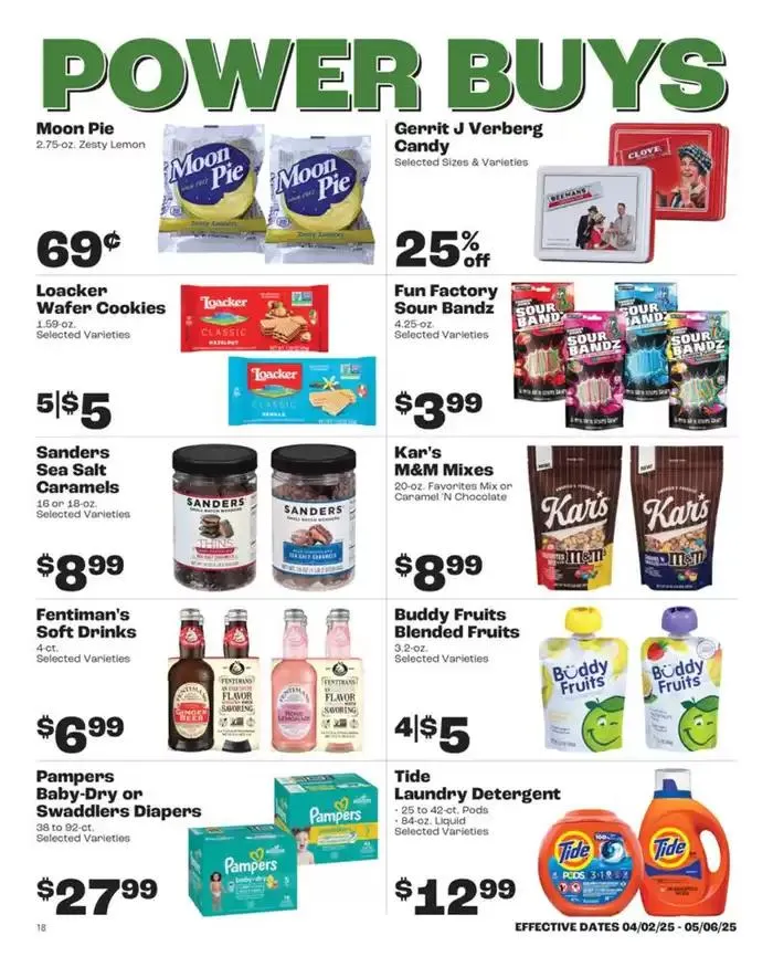 Weekly ad Rosauers Monthly Power Buys from April 2 to May 6 2025 - Page 18