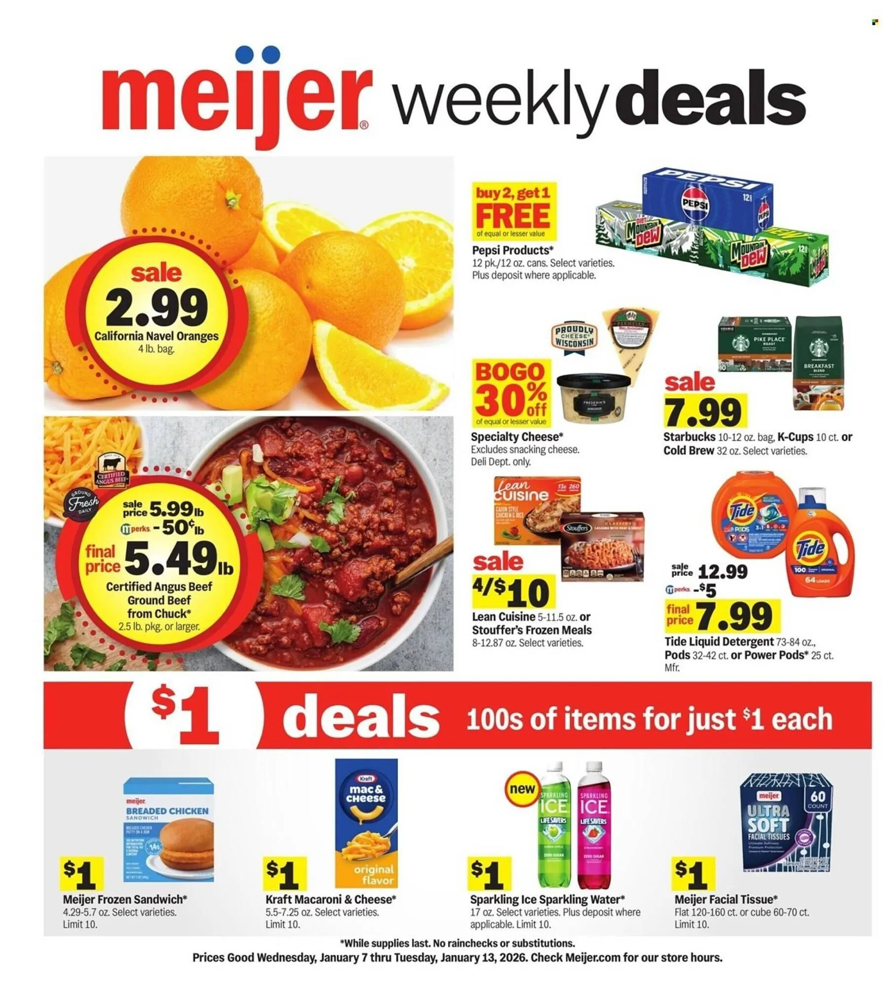 Meijer weekly ad - 1