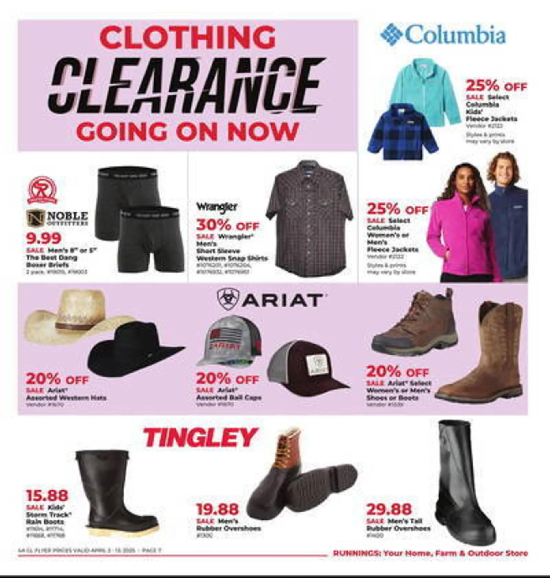 Catálogo de Runnings Weekly Ad 3 de abril al 13 de abril 2025 - Página 7