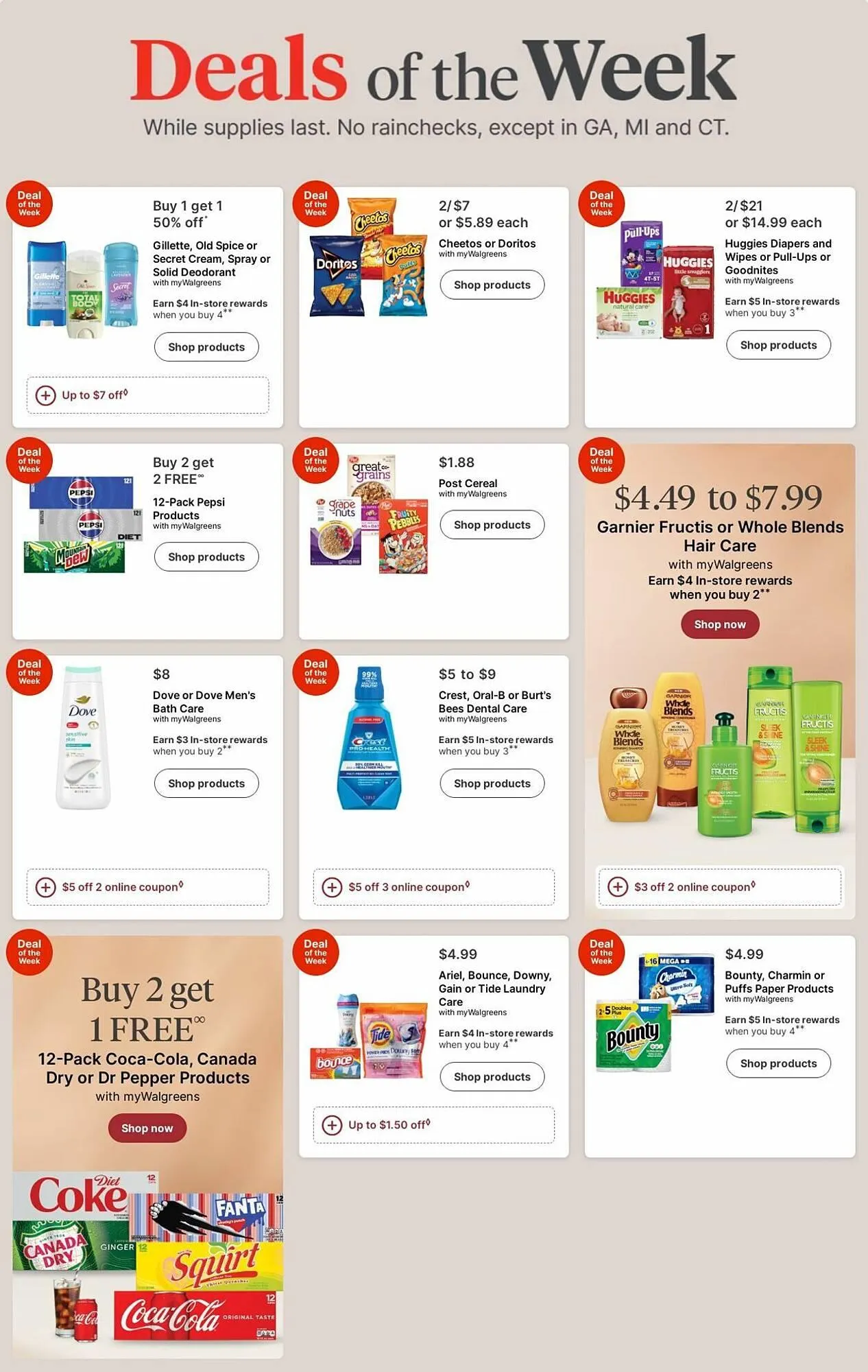 Weekly ad Walgreens weekly ad from October 6 to October 15 2025 - Page 1