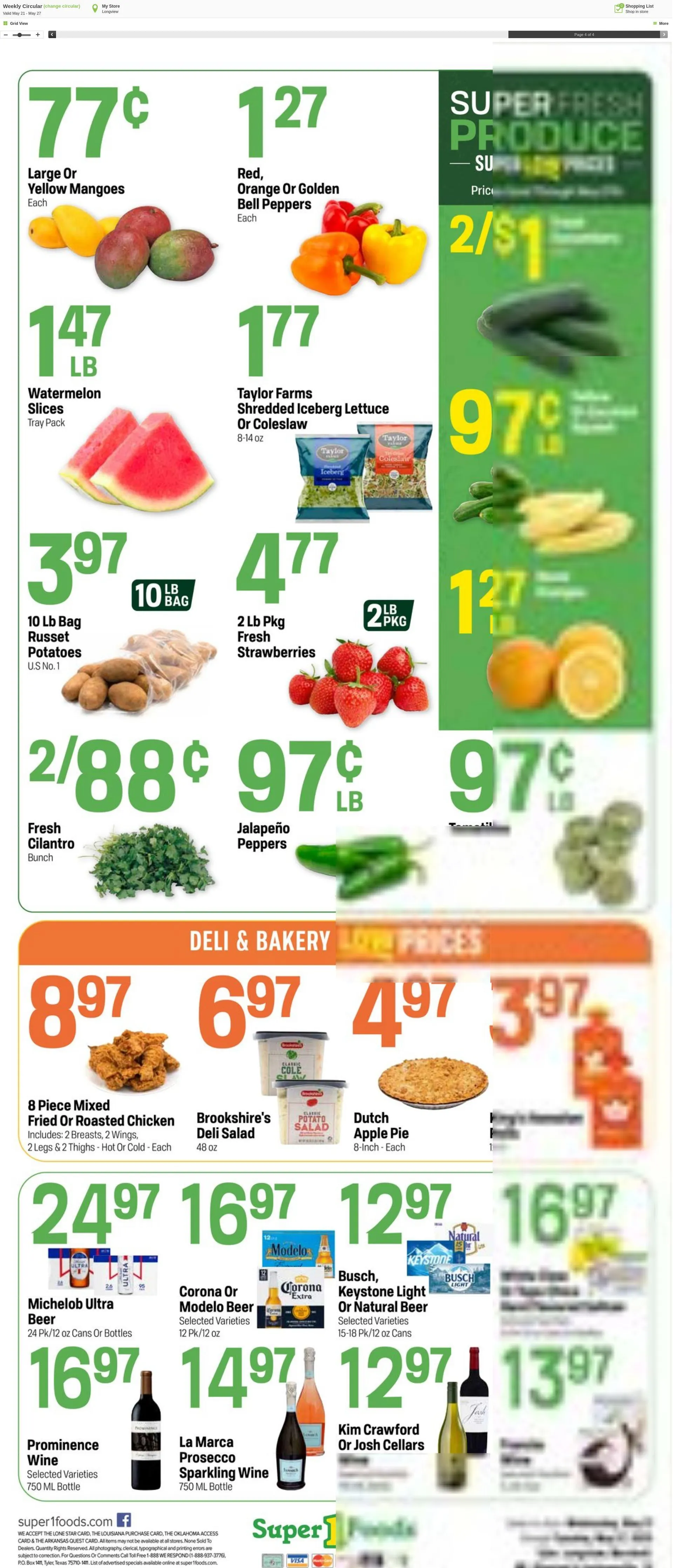 Weekly ad Super1Foods from May 21 to May 27 2025 - Page 4