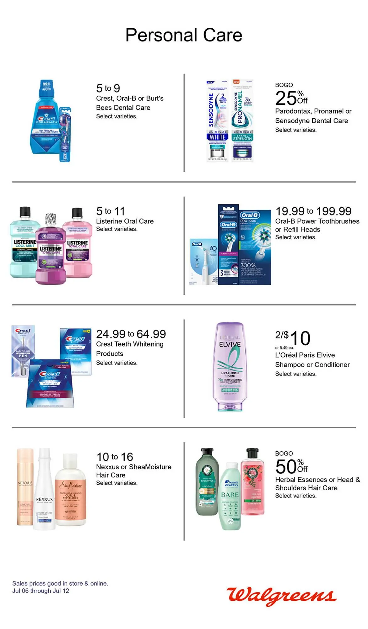 Weekly ad Walgreens Weekly Ad from July 6 to July 12 2025 - Page 22