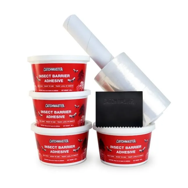 Catchmaster Spotted Lantern Fly Tree Outdoor Insect Traps Banding Kit Outdoor Insect trap 4 -Pack