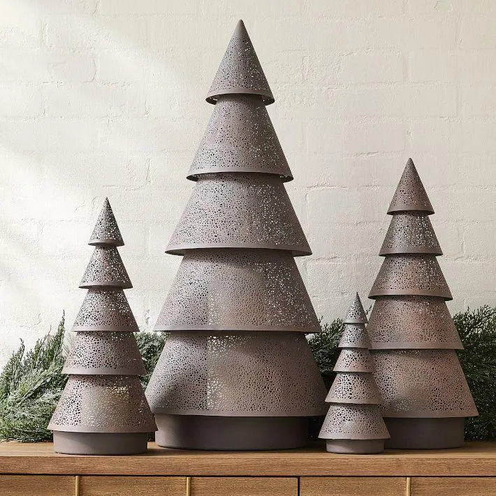 Decorative Metal Tabletop Trees