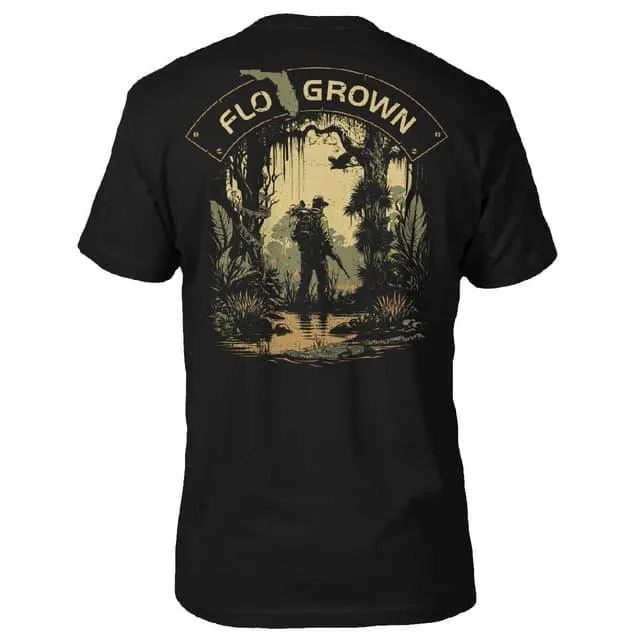 FloGrown Mens Man x Florida Graphic Short Sleeve Tee