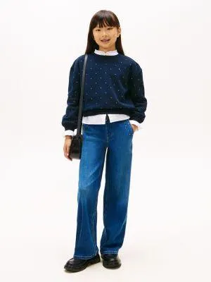 Kids' Embellished Pull-On Jean