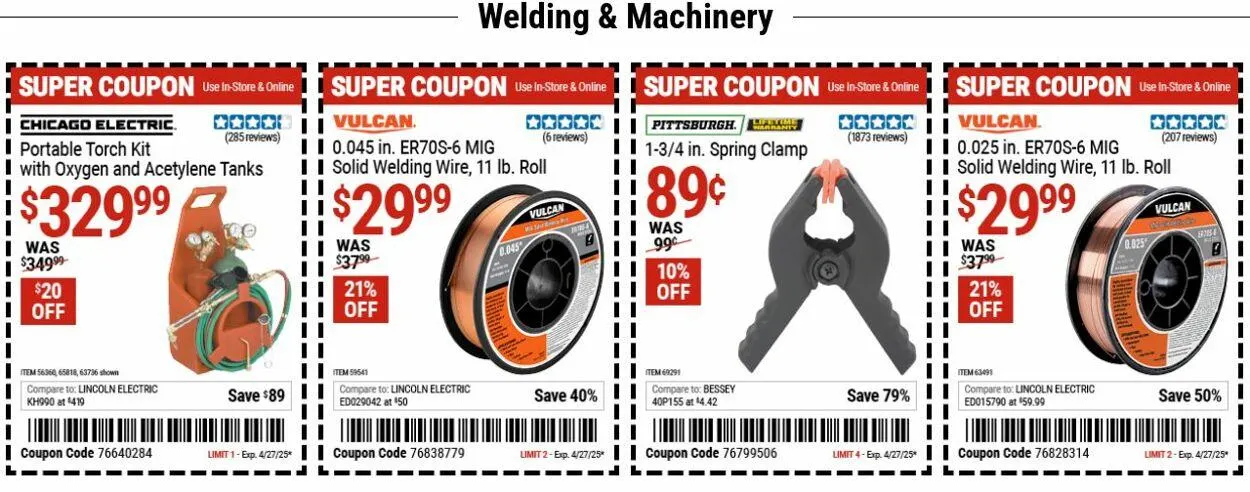 Weekly ad Harbor Freight from April 21 to April 30 2025 - Page 11