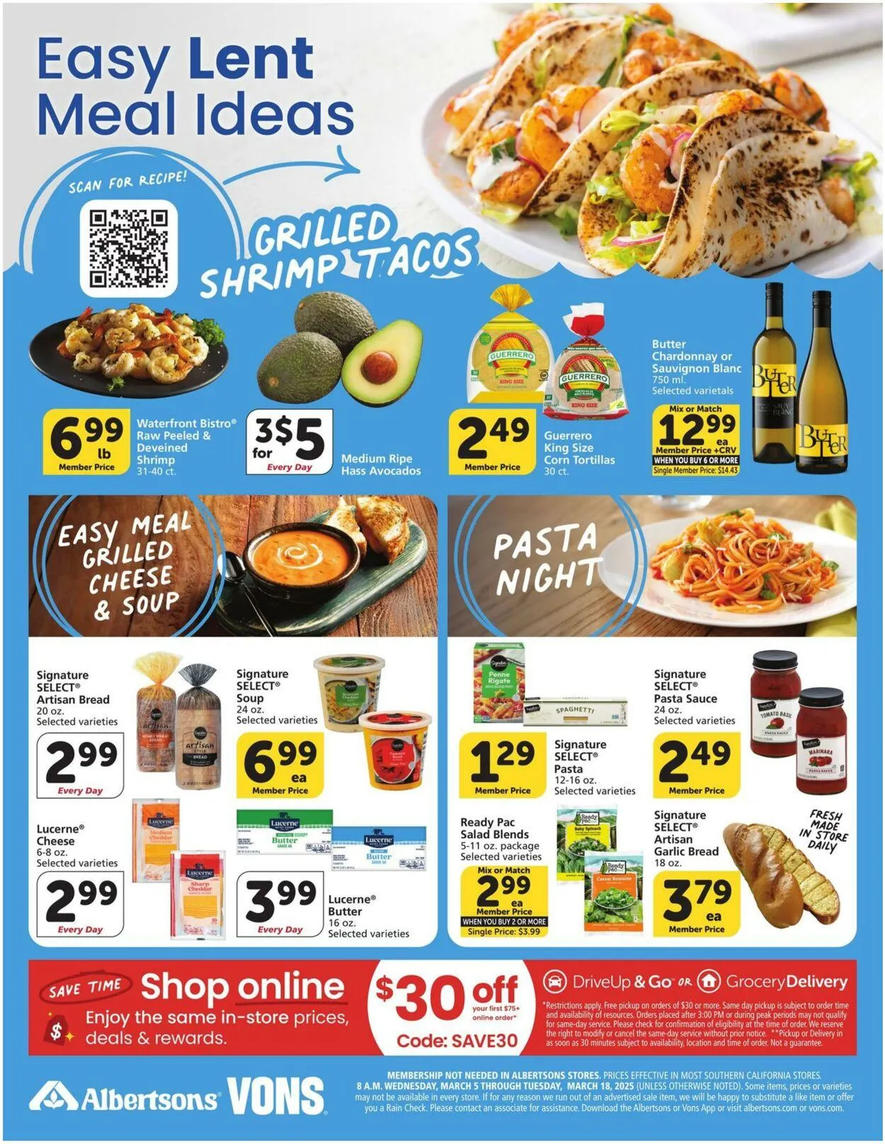 Vons Current weekly ad - 1