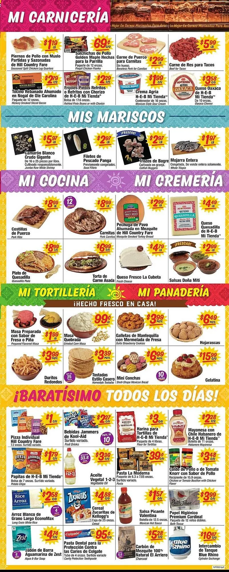 Weekly promotion Mi Tienda weekly ad spanning from September 24 to September 30 2025 - Page 2 for Catalogue 365