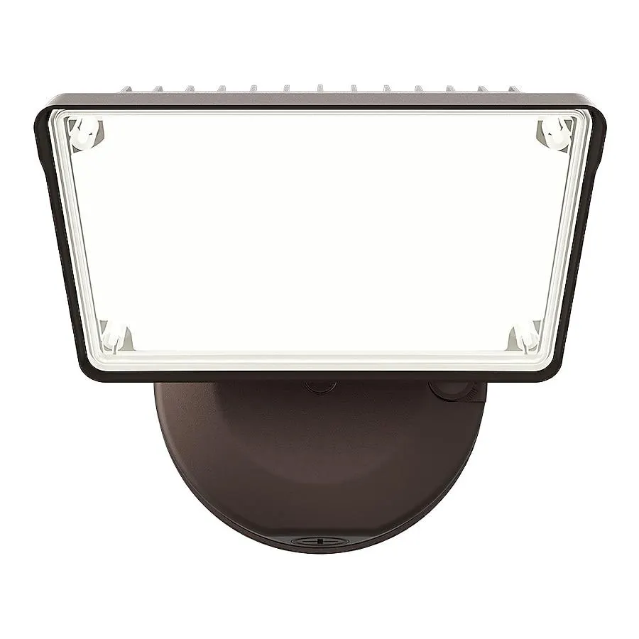 HALO TGS Floodlight 3500 -Lumens 26.7 -Watt Bronze Line voltage Bright White Hardwired LED Flood light
