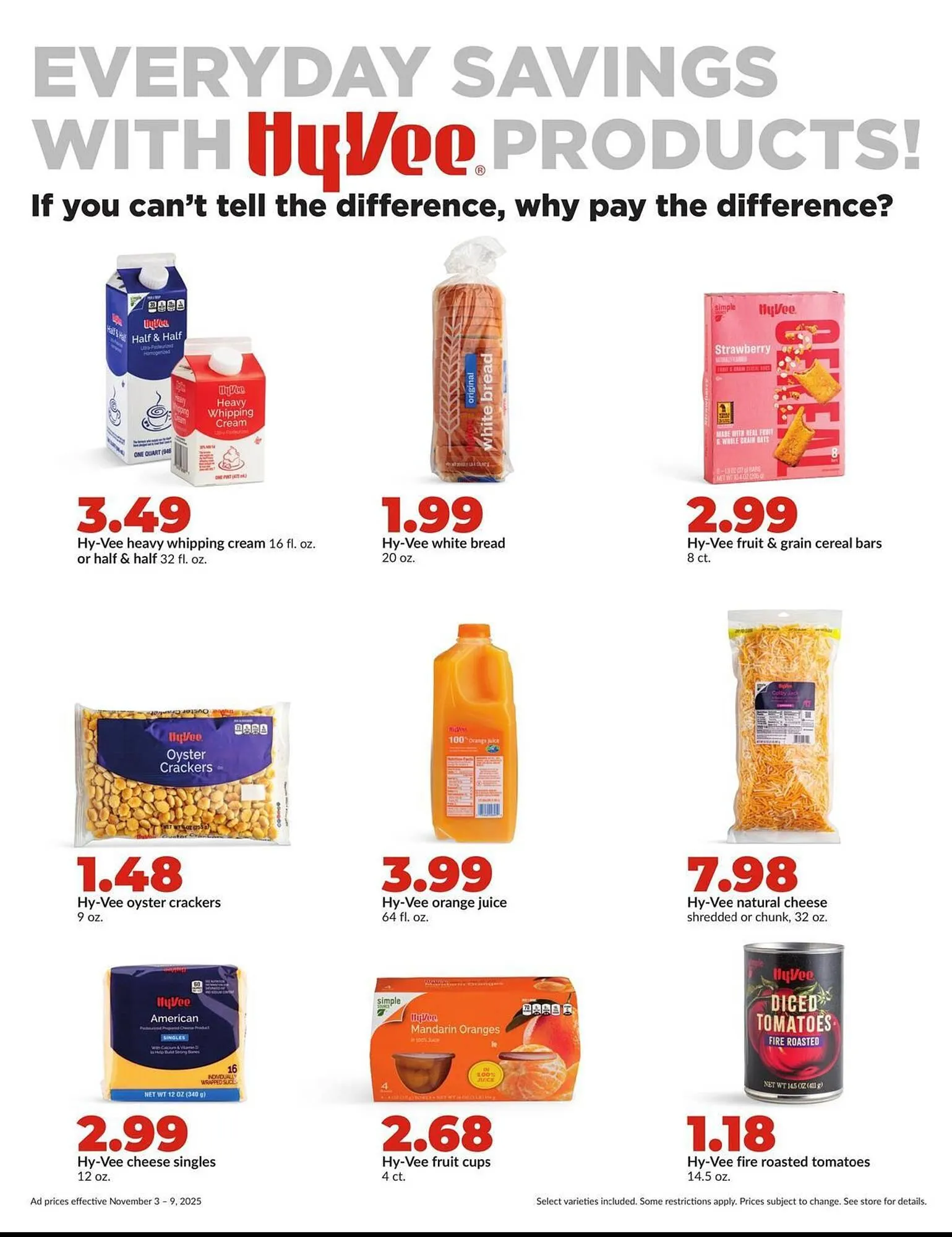 Weekly ad Hy-Vee weekly ad from November 3 to November 9 2025 - Page 19