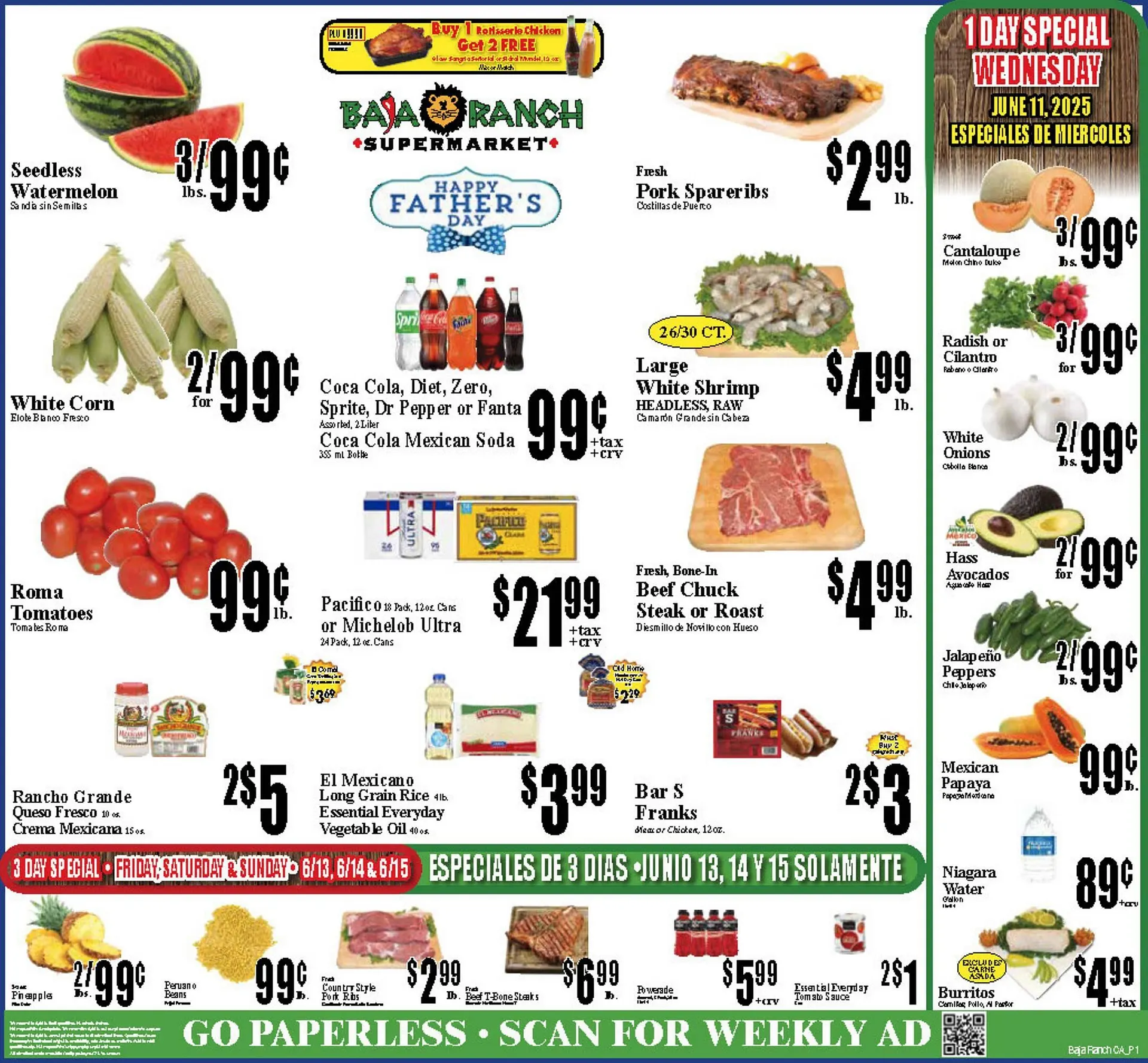 Baja Ranch Weekly Ad - 1