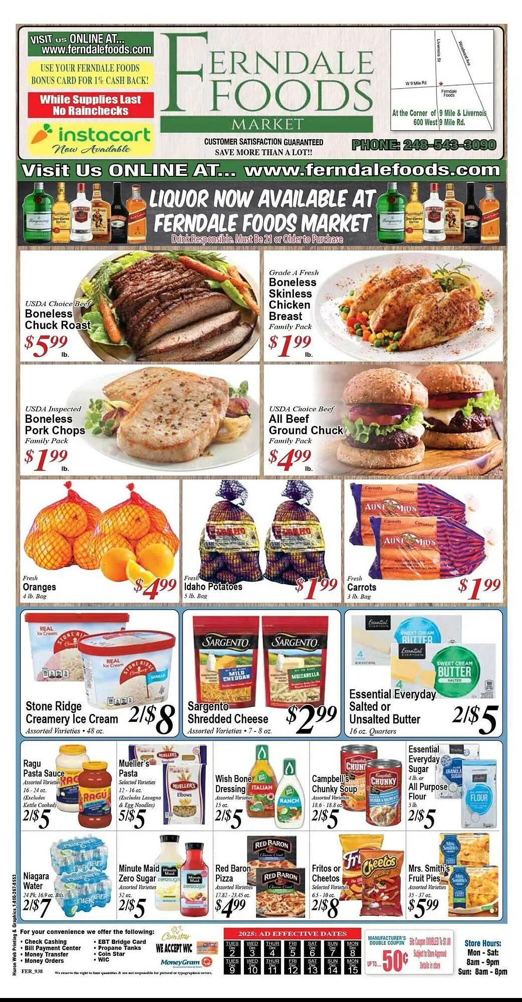 Weekly ad Ferndale Foods weekly ad from December 2 to December 15 2025 - Page 1
