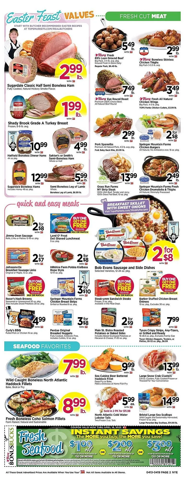 Weekly ad Tops Weekly Ad from April 17 to April 23 2025 - Page 4