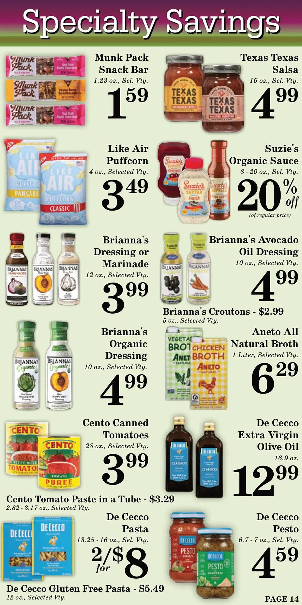Weekly ad Harvest Foods weekly ad from March 4 to March 31 2026 - Page 15