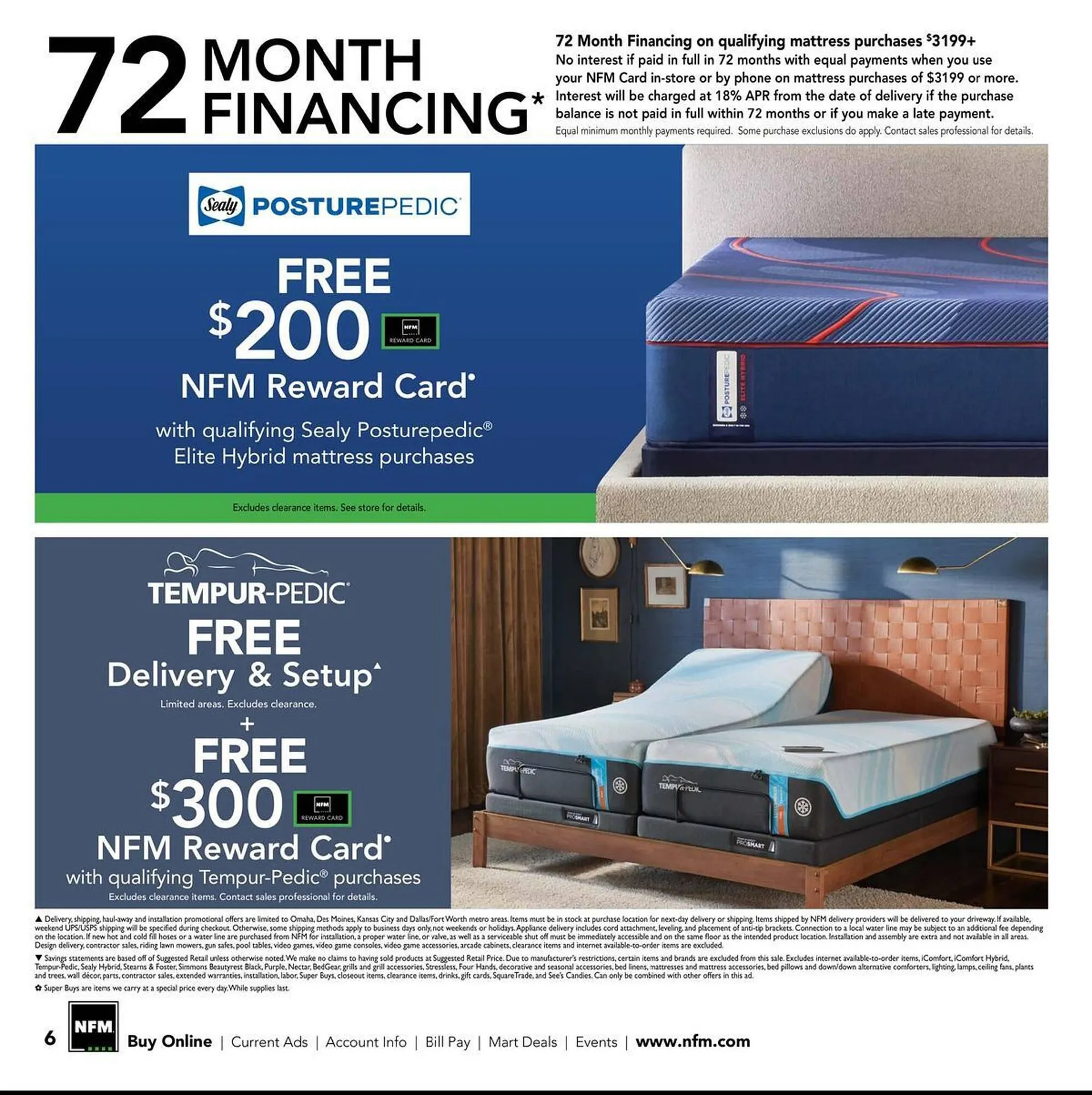 Weekly ad Nebraska Furniture Mart Weekly Ad from July 23 to August 5 2025 - Page 6