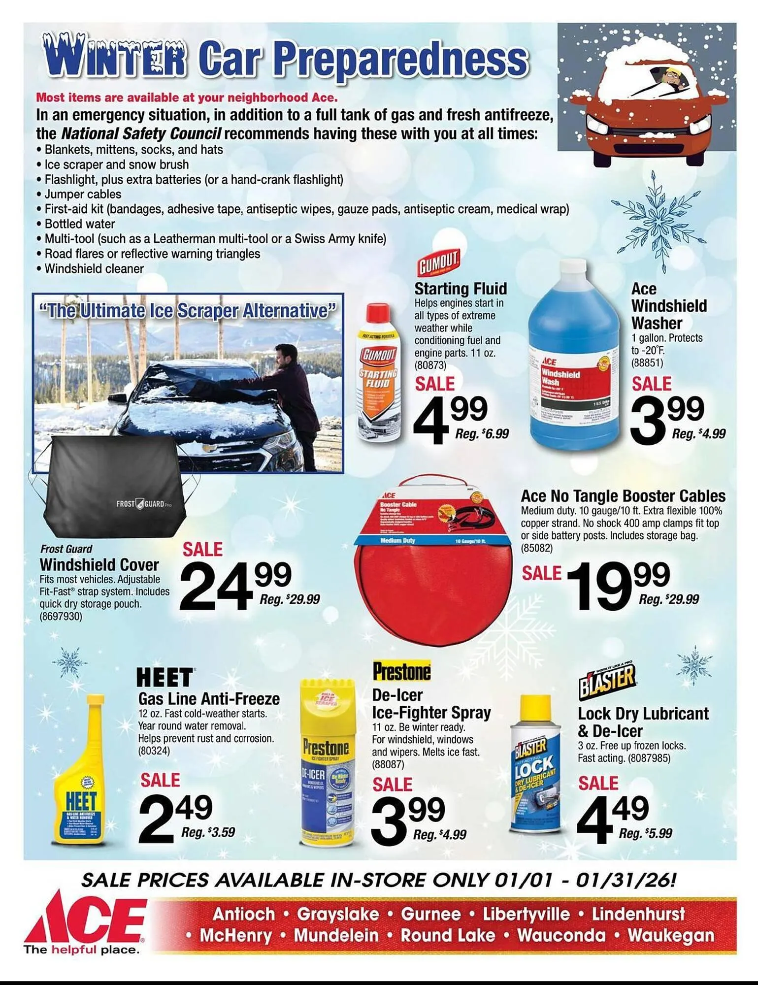 Weekly ad Ace Hardware flyer from January 1 to January 31 2026 - Page 10