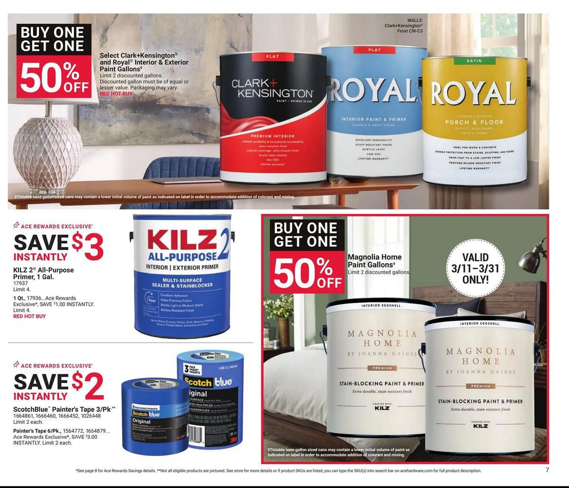 Weekly ad Ace Hardware flyer from March 1 to March 31 2026 - Page 6