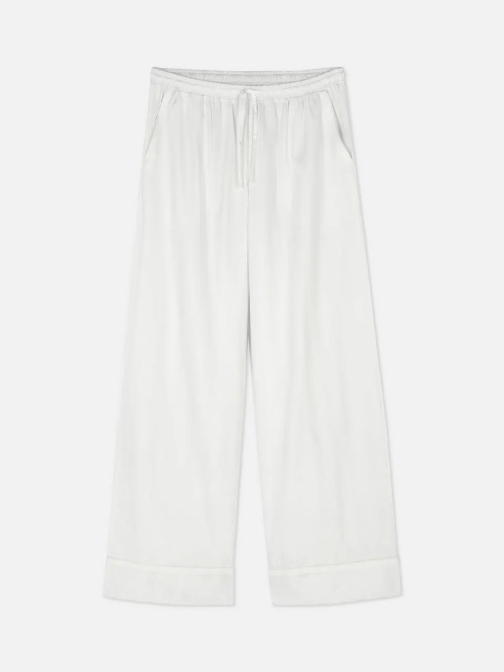 The Edit Wide Leg Pajama Bottoms