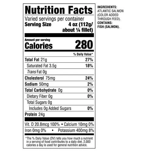 Fish Market cedar plank Chilean Atlantic salmon, skin on