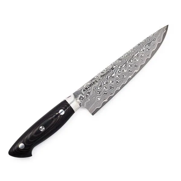 Bob Kramer Stainless Damascus Narrow Chef’s Knife by Zwilling J.A. Henckels, 8"