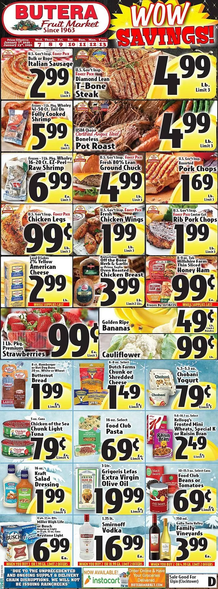 Weekly ad Butera weekly ad from January 7 to January 13 2026 - Page 1