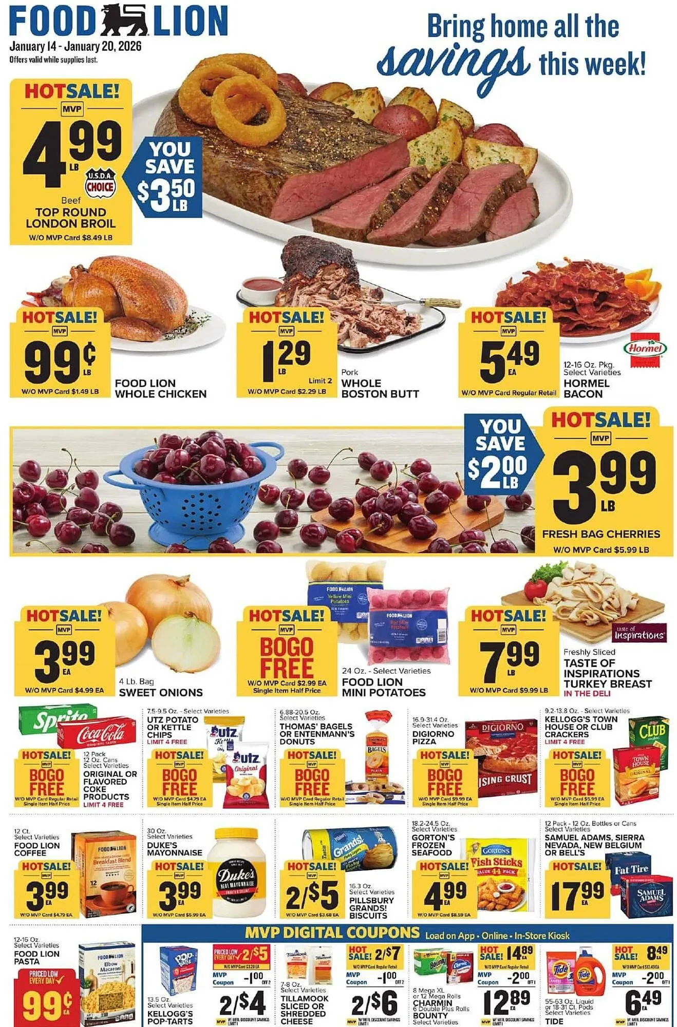 Weekly ad Food Lion weekly ad from January 14 to January 20 2026 - Page 1