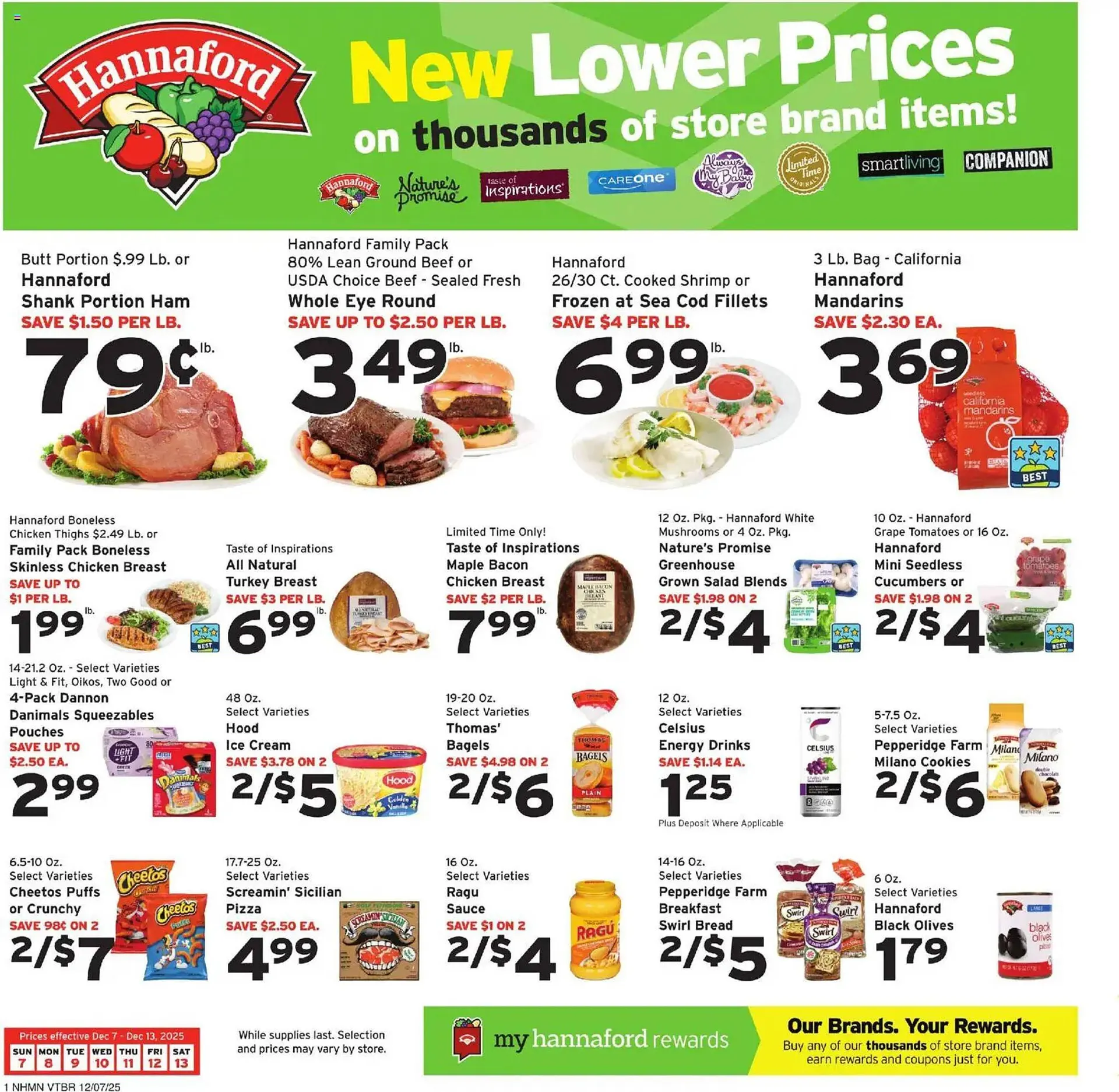 Hannaford flyer - 1