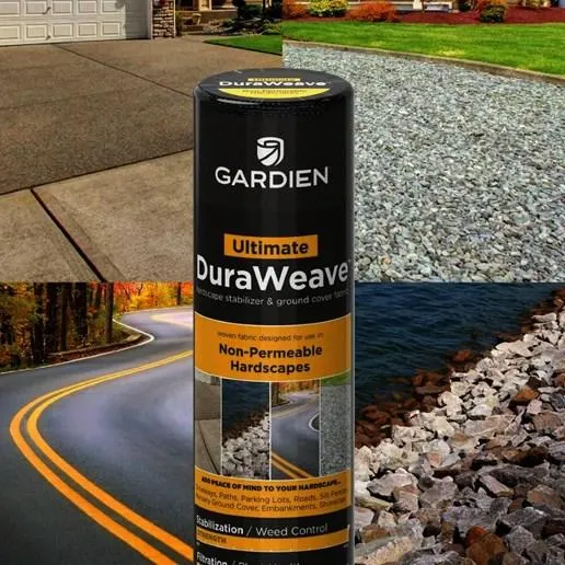 Gardien DuraWeave Geotextile Farbric Roll, 4x100-Ft