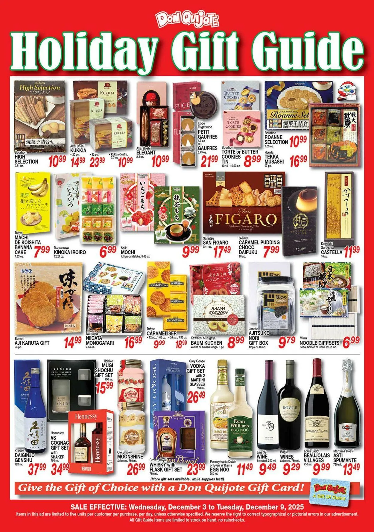 Weekly ad Don Quijote Hawaii from December 3 to December 9 2025 - Page 2