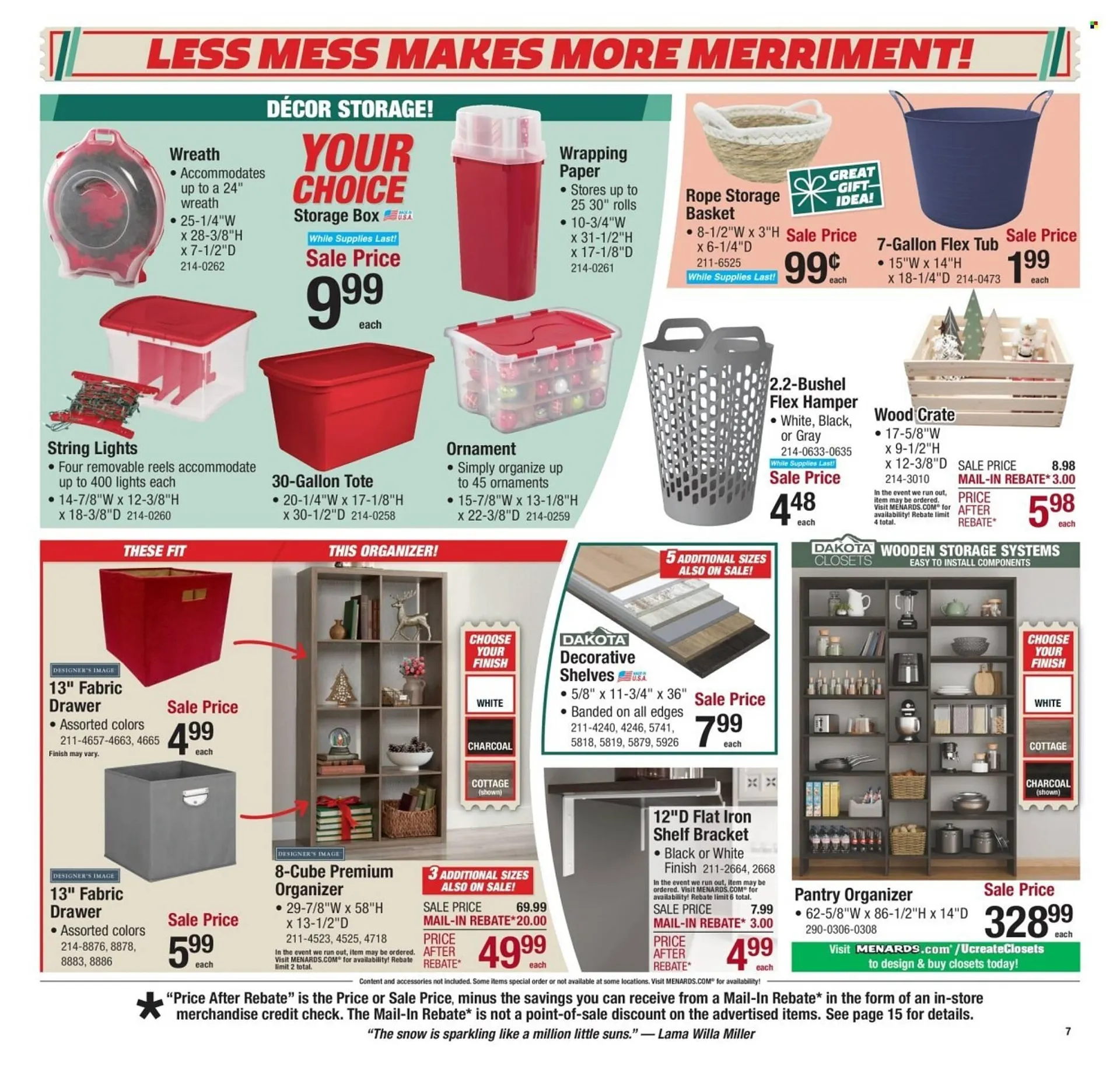 Weekly ad Menards weekly ad from December 18 to December 31 2025 - Page 8