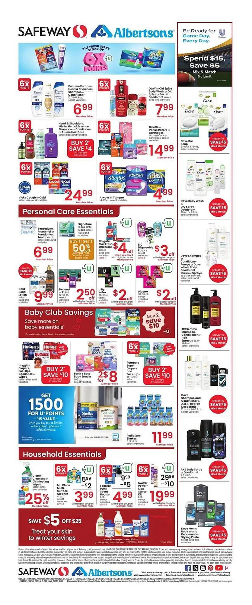 Weekly ad Albertsons weekly ad from December 31 to January 13 2026 - Page 1
