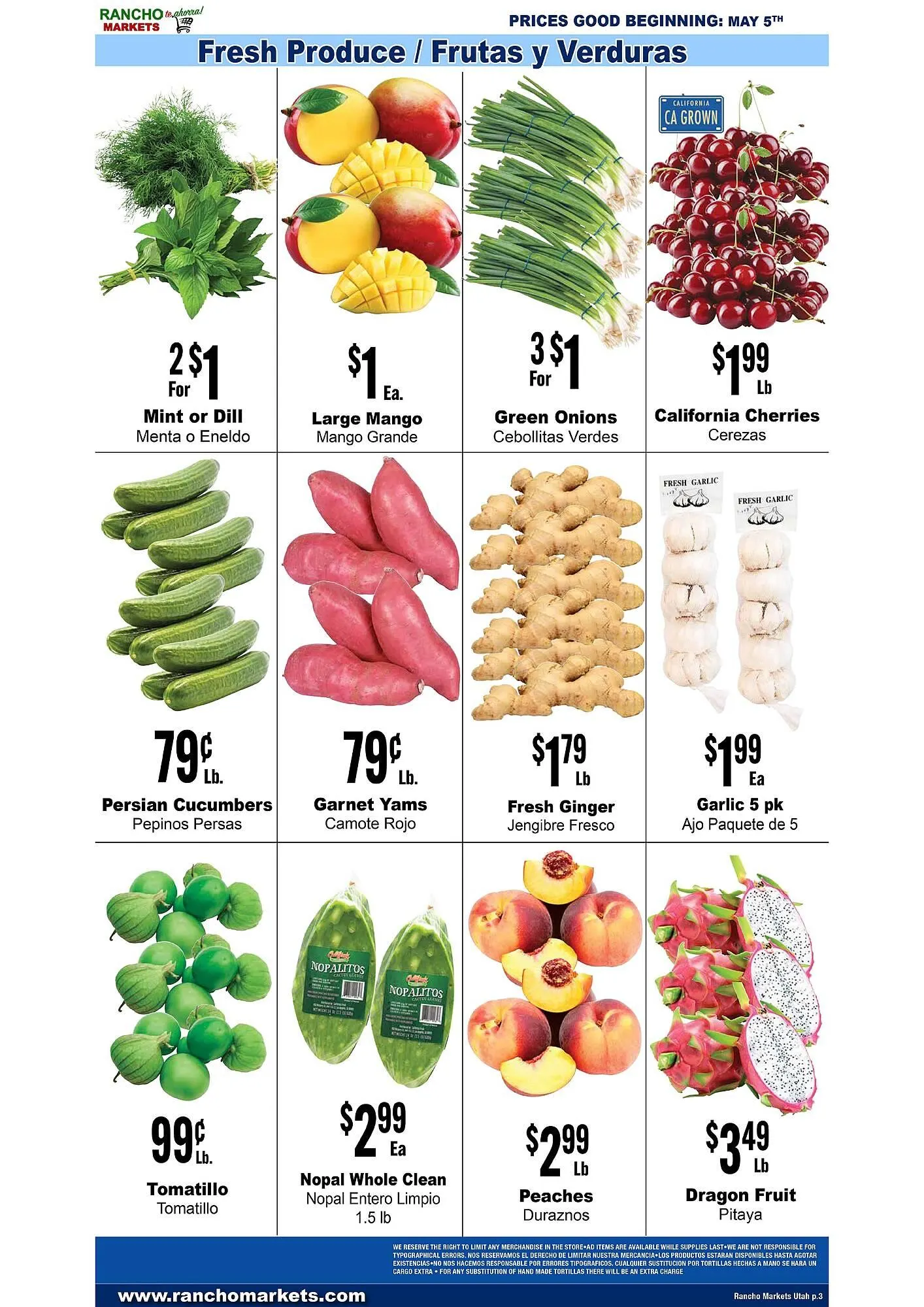 Weekly ad Rancho Markets weekly ad from May 5 to May 11 2026 - Page 3