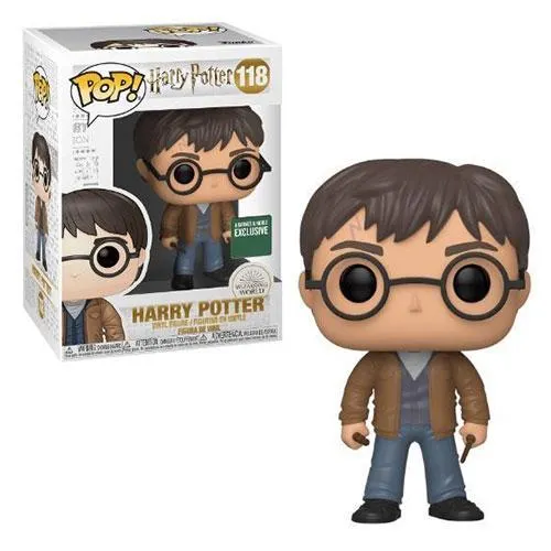 Funko POP! Movies - Harry Potter Vinyl Figure - HARRY POTTER (Two Wands) #118 *Exclusive*