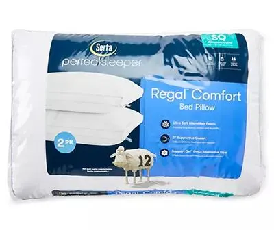 Regal Comfort Standard/Queen Pillows, 2-Pack