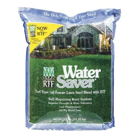 Water Saver Tall Fescue Grass Sun or Shade Grass Seed Blend 25 lb