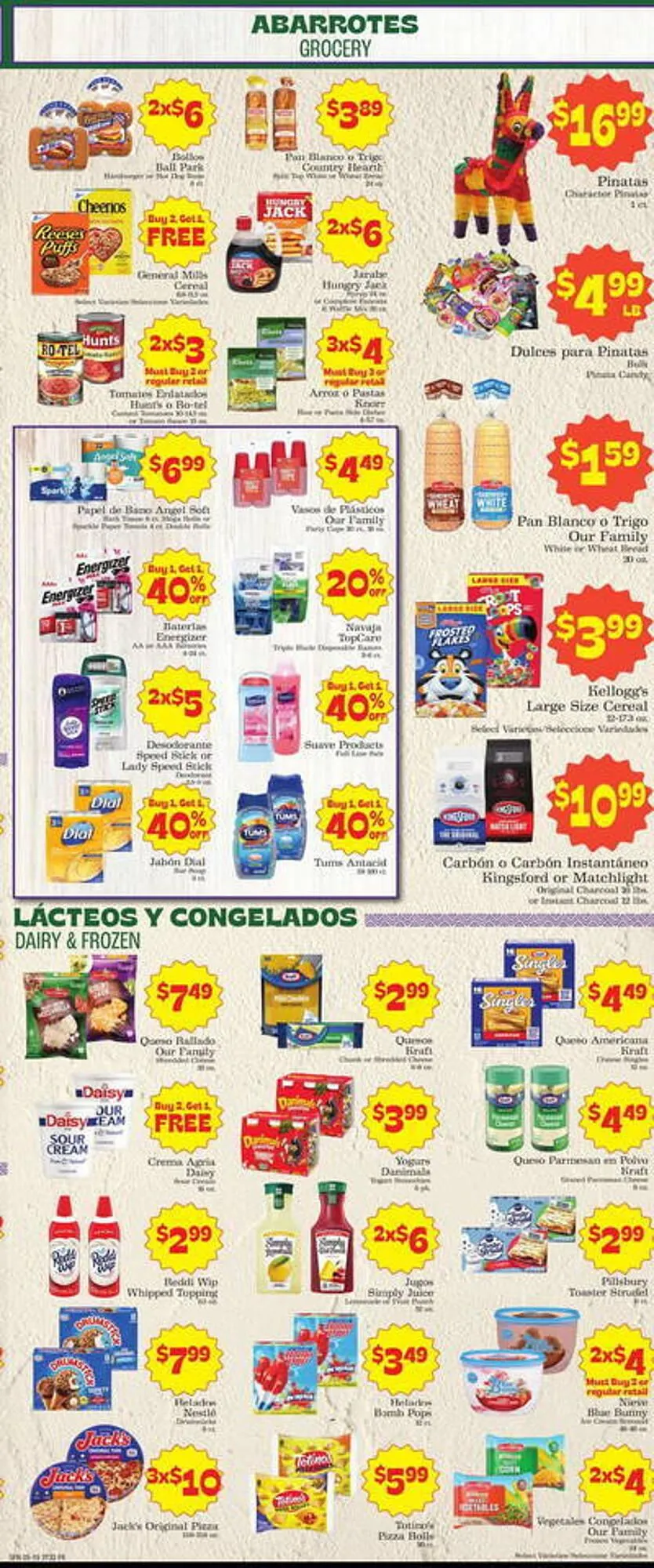 Weekly ad Supermercado Nuestra Familia Weekly Ad from May 18 to May 24 2025 - Page 4