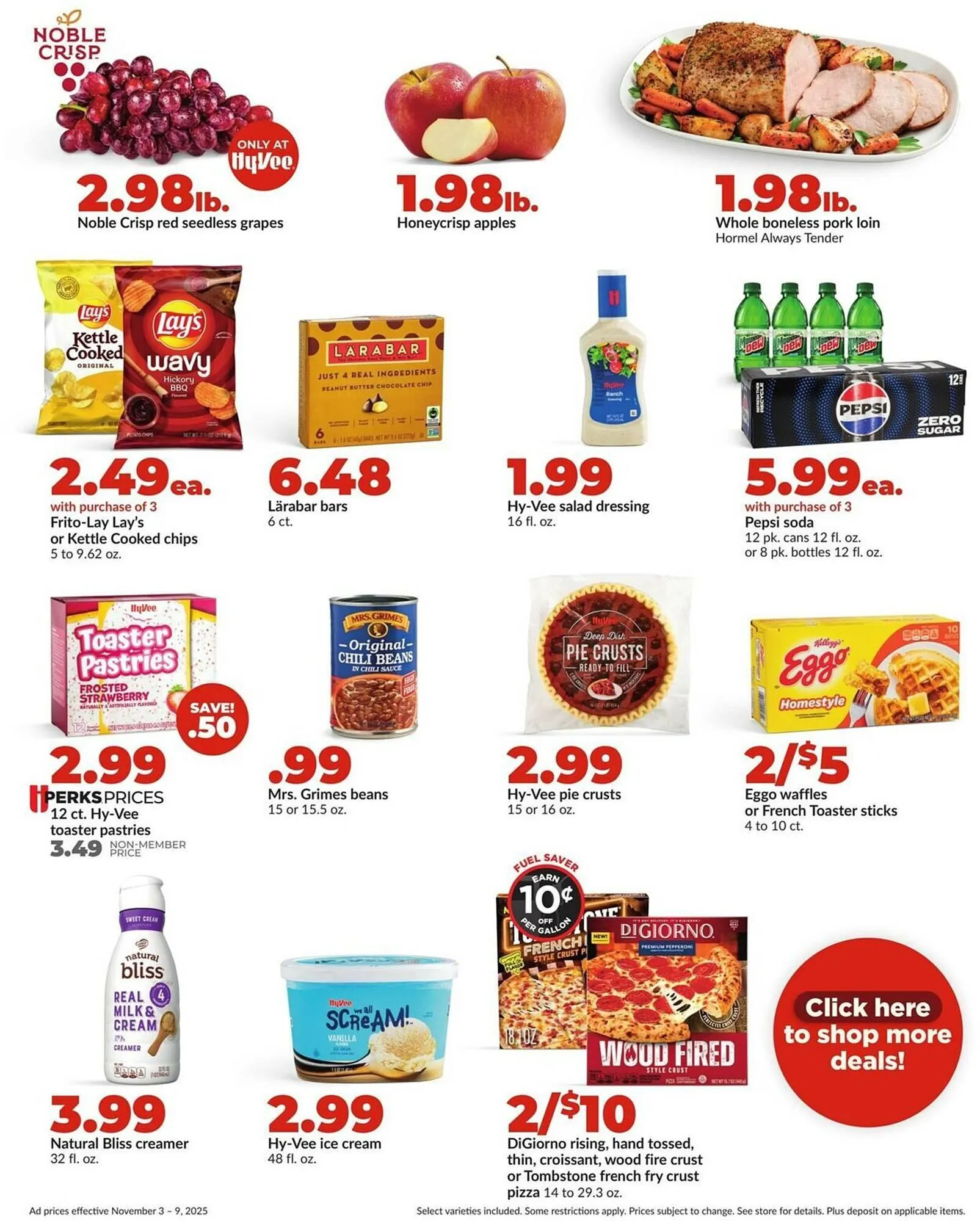 Weekly ad Hy-Vee weekly ad from November 3 to November 30 2025 - Page 2