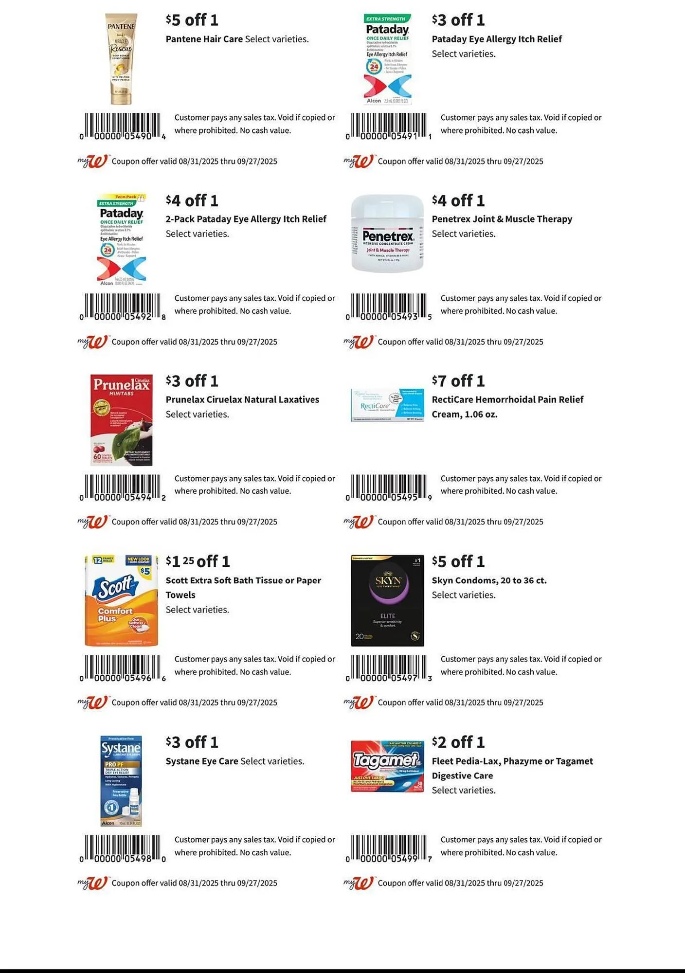 Weekly ad Walgreens weekly ad from August 31 to September 27 2025 - Page 3