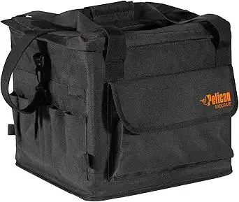 Pelican Exocrate Fishing Bag - Large Saltwater Resistant Fishing Bag - Kayak Fishing Tackle Storage Bag