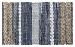 Copper Creek Mills Aaron Blue Multi 24" x 36" Accent Mat