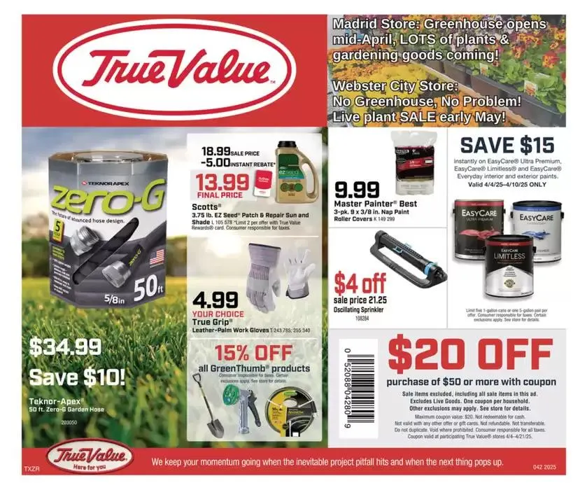 Weekly ad Our best offers for you from April 4 to April 21 2025 - Page 1