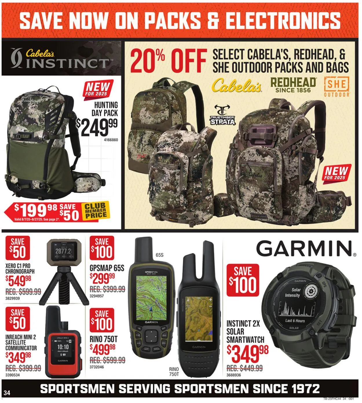 Weekly ad Bass Pro Current weekly ad from August 7 to August 27 2025 - Page 34
