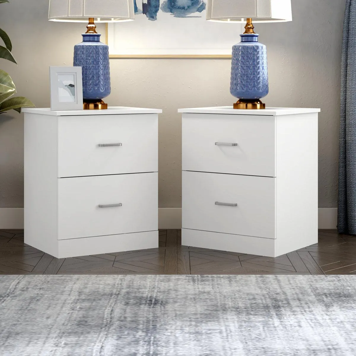 Allyannah 23.6" 2-Drawer Nightstand