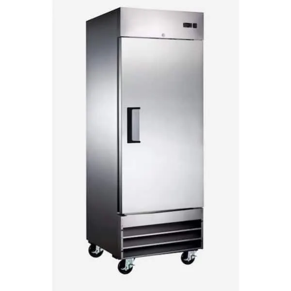 23 cu. ft. Commercial Single Door 33°F to 41°F Refrigerator in Stainless Steel