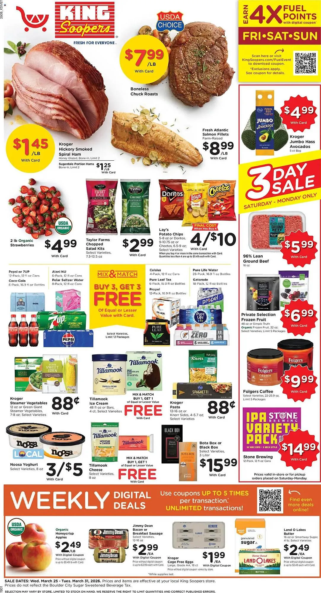 Weekly ad King Soopers weekly ad from March 25 to March 31 2026 - Page 1