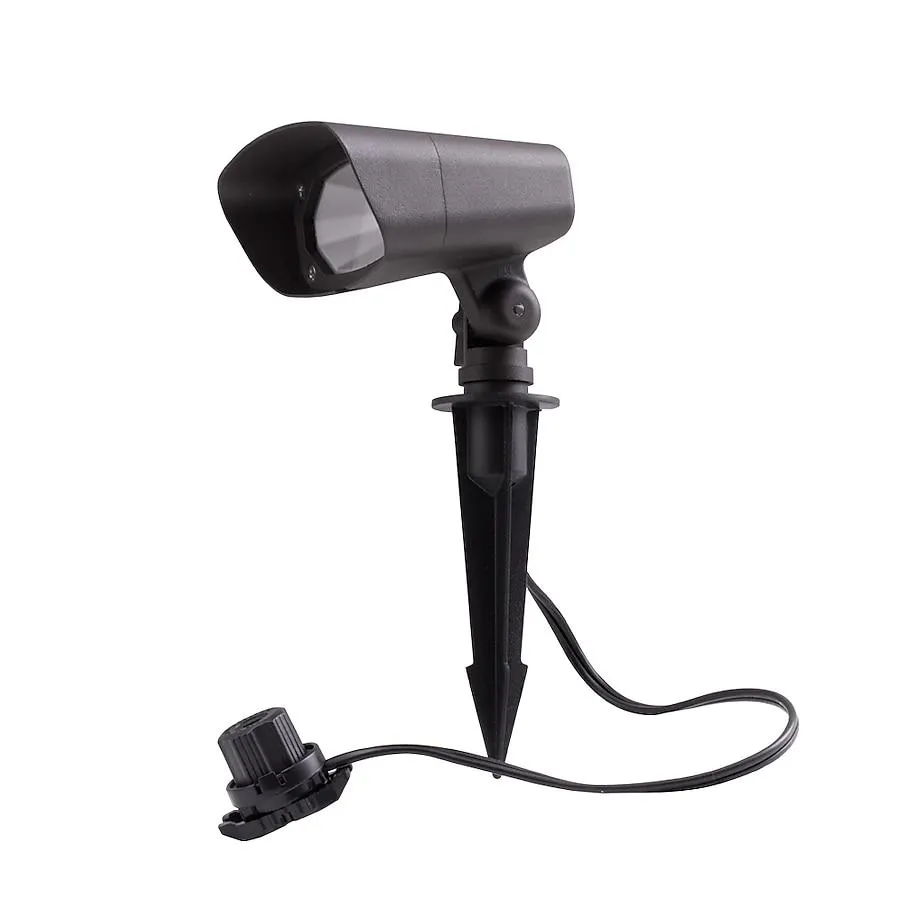Harbor Breeze 325 -Lumens 6.5 -Watt Bronze Low voltage Warm White Plug-in LED Flood light